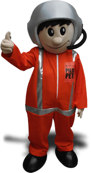 AIR AMBULANCE PILOT MASCOT COSTUME