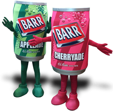 MUG MASCOT COSTUMES