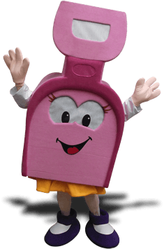 BUCKET AND SPADE MASCOT COSTUMES
