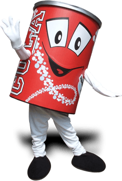 CAN DRINK MASCOT COSTUME