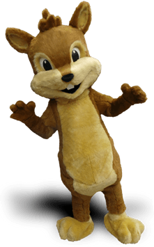 CHIPMUNK MASCOT COSTUME