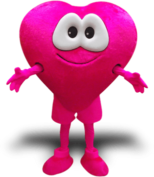 HEART CHARACTER COSTUMES