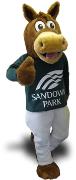 RACE COURSE MASCOT COSTUME