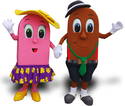 ICE CREAM MASCOT COSTUMES