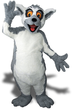 LEMUR MASCOT COSTUME