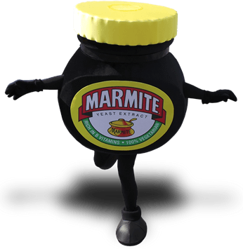 MARMITE MASCOT COSTUMES