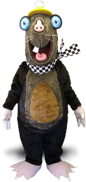 SKY SPORTS MOLE CHARACTER COSTUMES