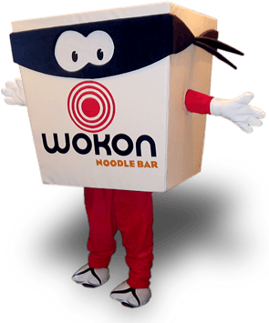 NOODLE BOX CHARACTER COSTUME