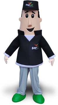 OIL COMPANY MASCOT COSTUME