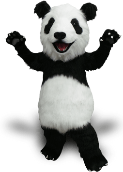 PANDA MASCOT COSTUME