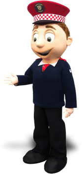 SECURITY GUARD MASCOT COSTUMES