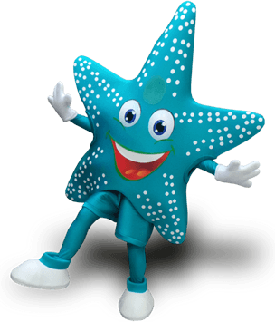 STARFISH CHARACTER COSTUME