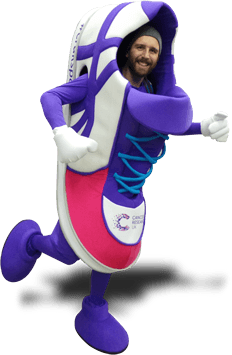 ASICS TRAINING SHOE MASCOT COSTUME