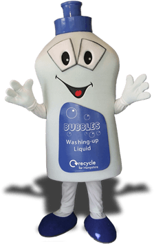 RECYCLING BOTTLE MASCOT COSTUMES